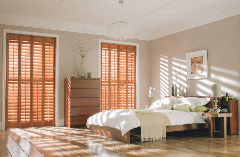Made to measure wooden shutters for Abergele